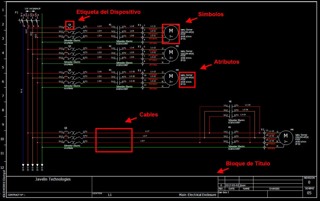 ▷ Esquema o Diagrama Eléctrico: Qué es? Tipos y Ejemplos