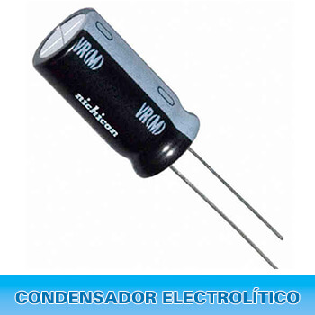 condensador electrolitico