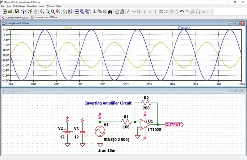 LTspice simulador sencillo de circuitos