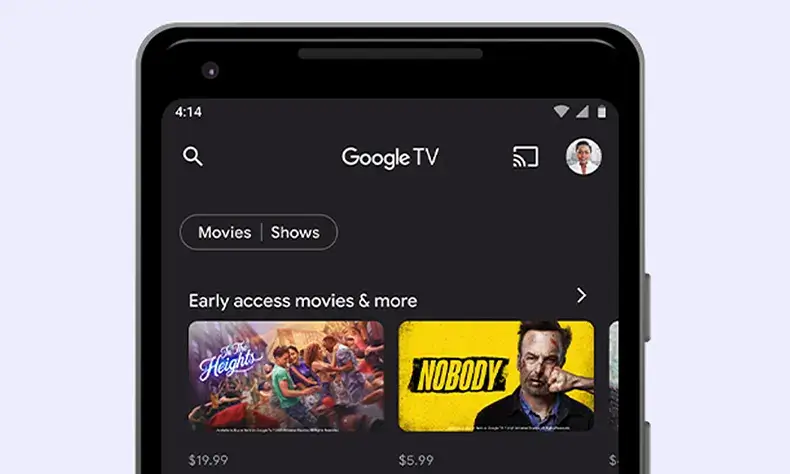 google tv aplicaciones