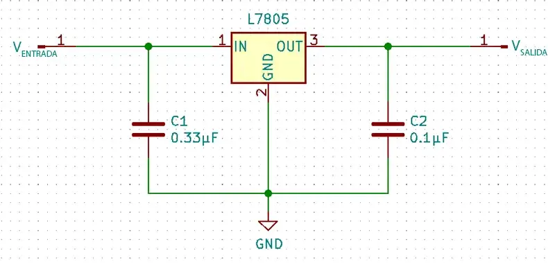 7805 circuito basico