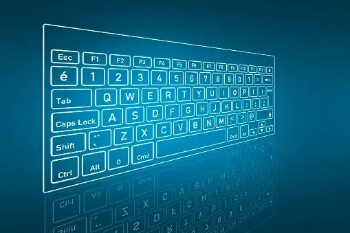 teclado en pantalla tactil