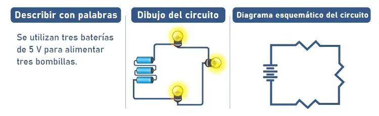 diagrama de circuito en serie