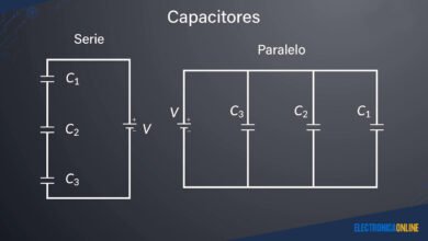 Capacitores en serie y paralelo